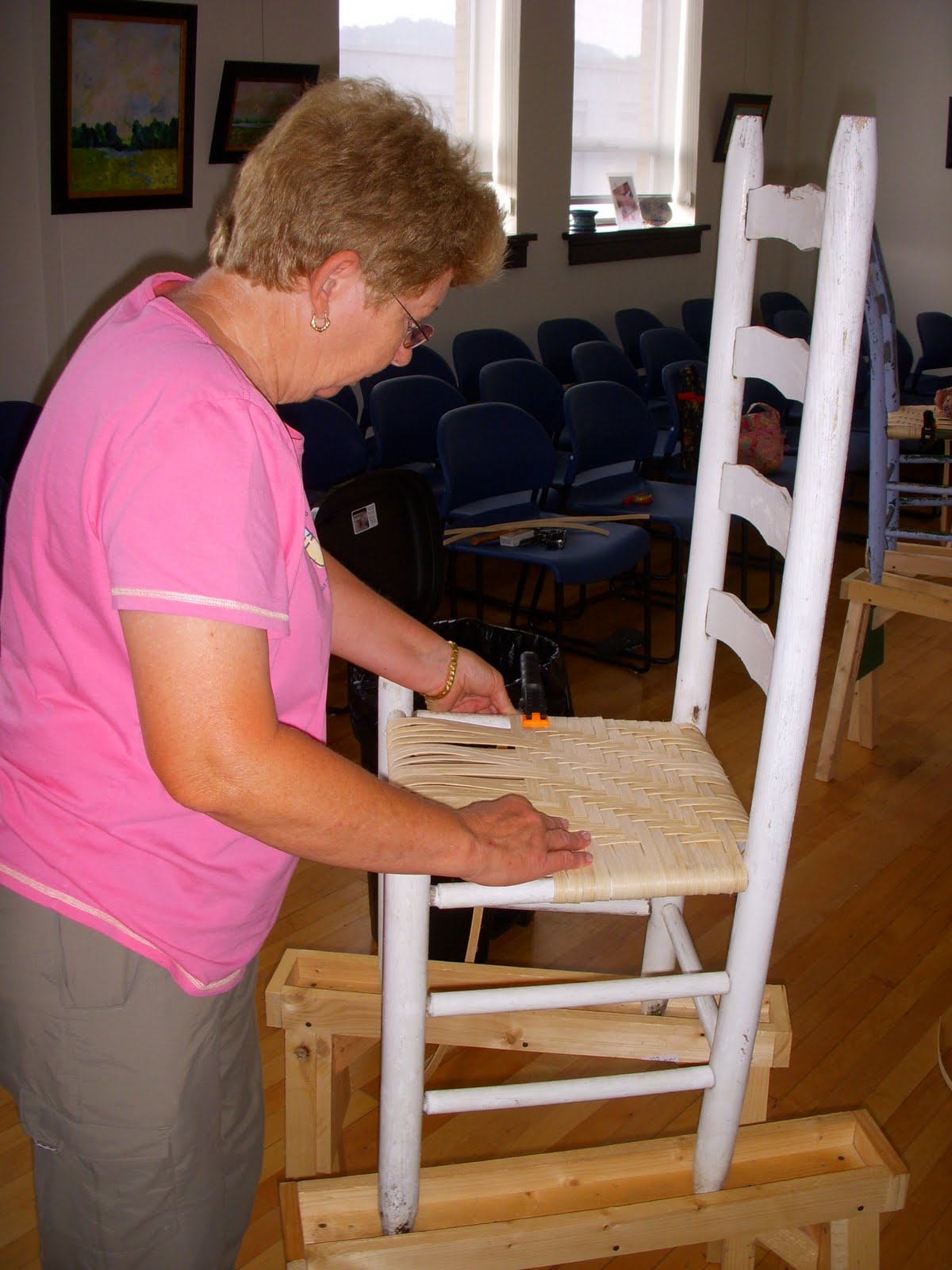Michaels Chair Caning Service Meet My Two Students From Chestnut Creek