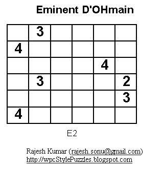 Printable Logic Puzzle: Eminent D'OHmain