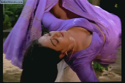 south indian mallu actress bhanupriya wet saree removing hot image gallery