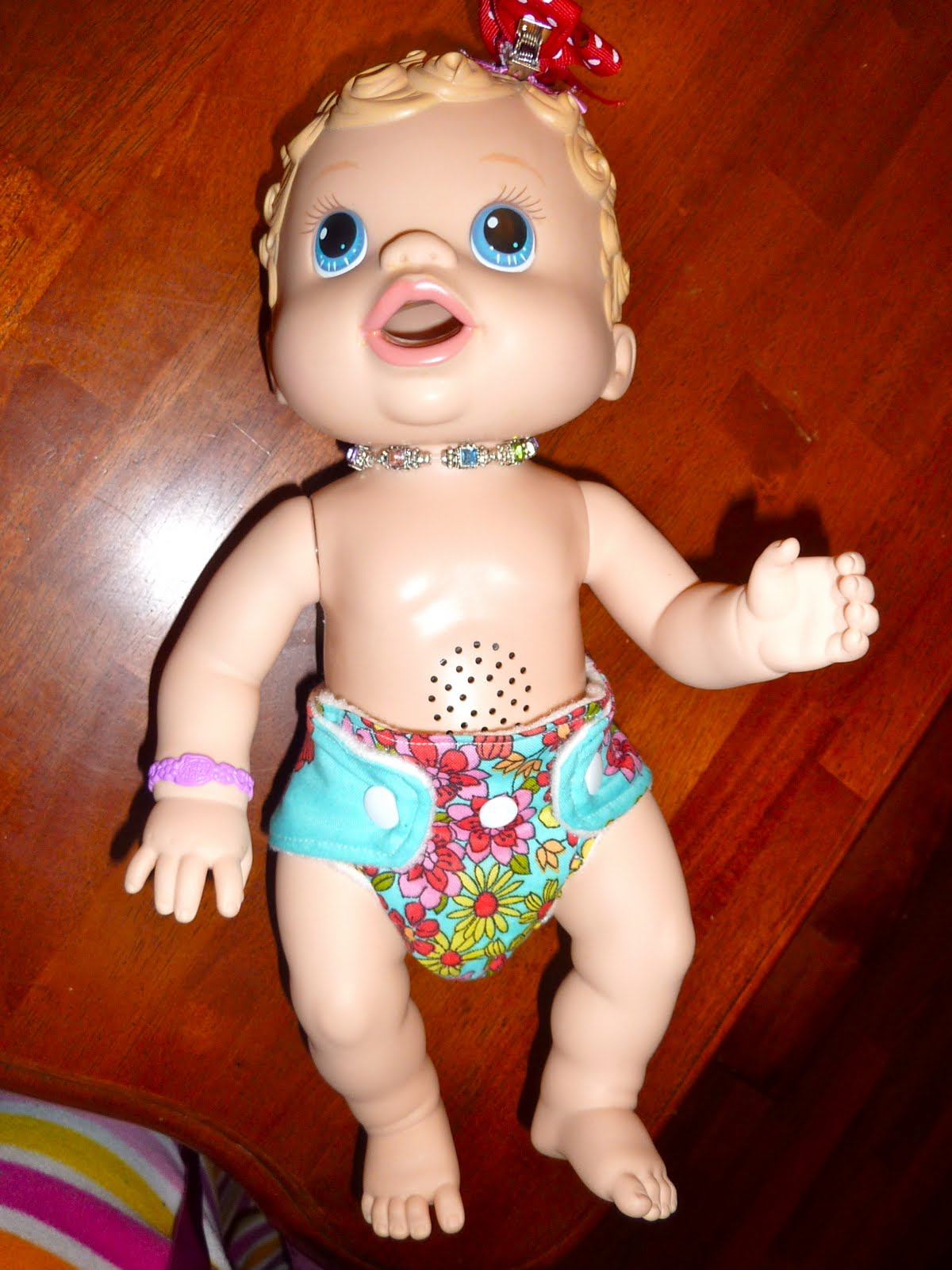 Adventures of the Ebenhack's Baby Alive Diapers