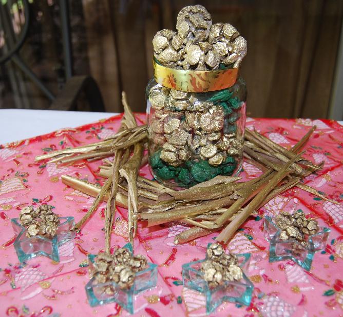 Naturally Me Creations: Christmas Lunch - Table Decor Part 2