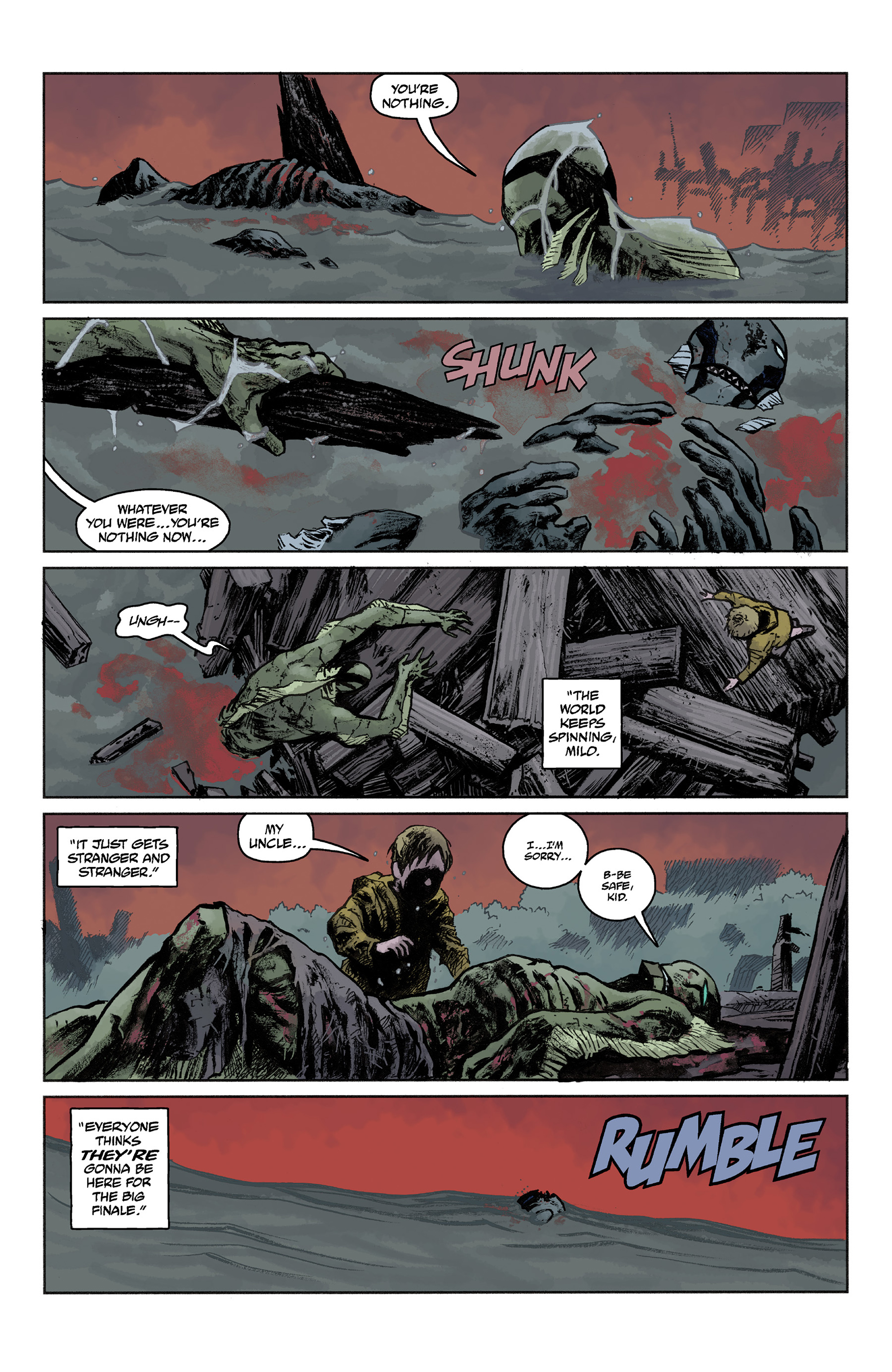 Read online Abe Sapien comic -  Issue #36 - 22