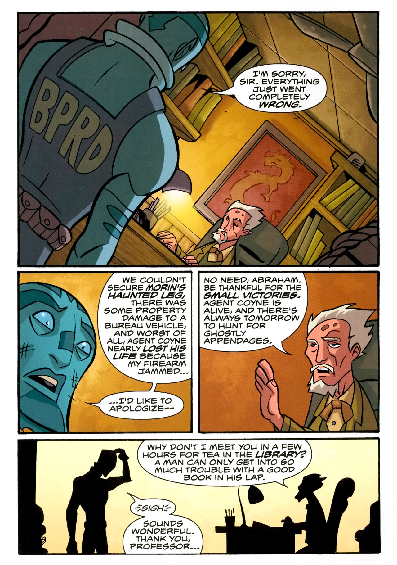 Read online Hellboy Animated: The Menagerie comic -  Issue # TPB - 66
