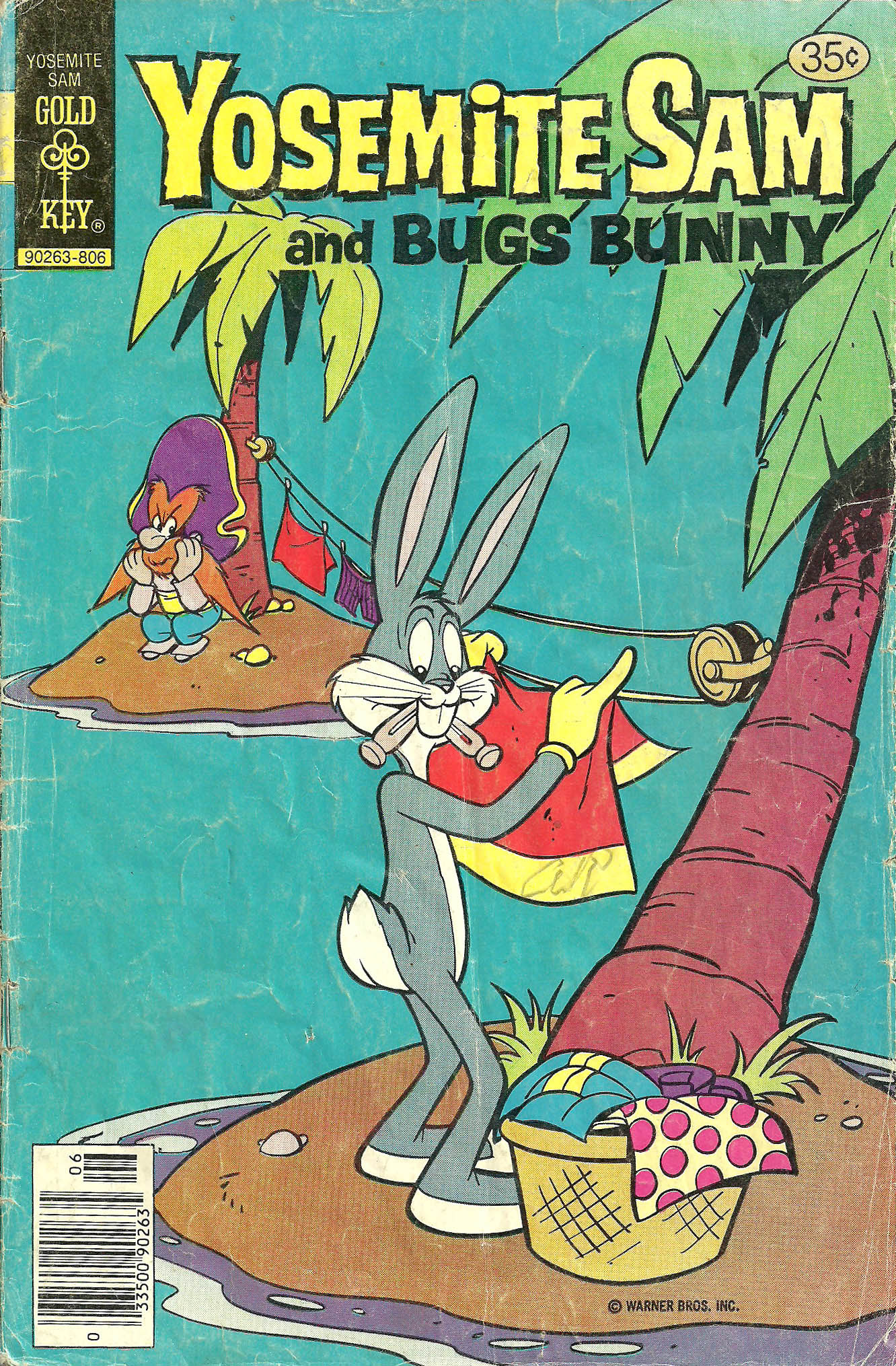 Read online Yosemite Sam and Bugs Bunny comic -  Issue #52 - 1