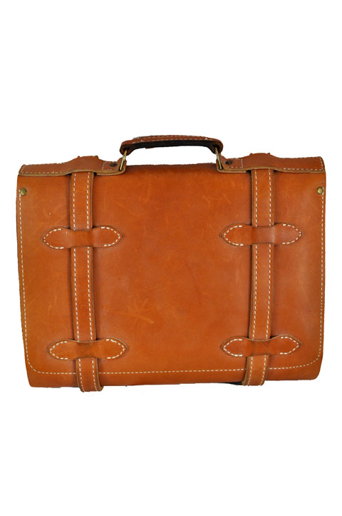 goodbye heart vintage: J Peterman Vintage Leather Briefcase - Satchel ...