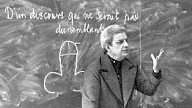 our narrator, Jacques Lacan, emphasizes “submission to symbols”