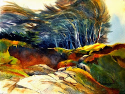 water bailey blowhard ii mike brush paper watercolor