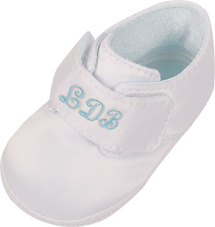 Monogrammed Baby Shoes for Boys and Girls