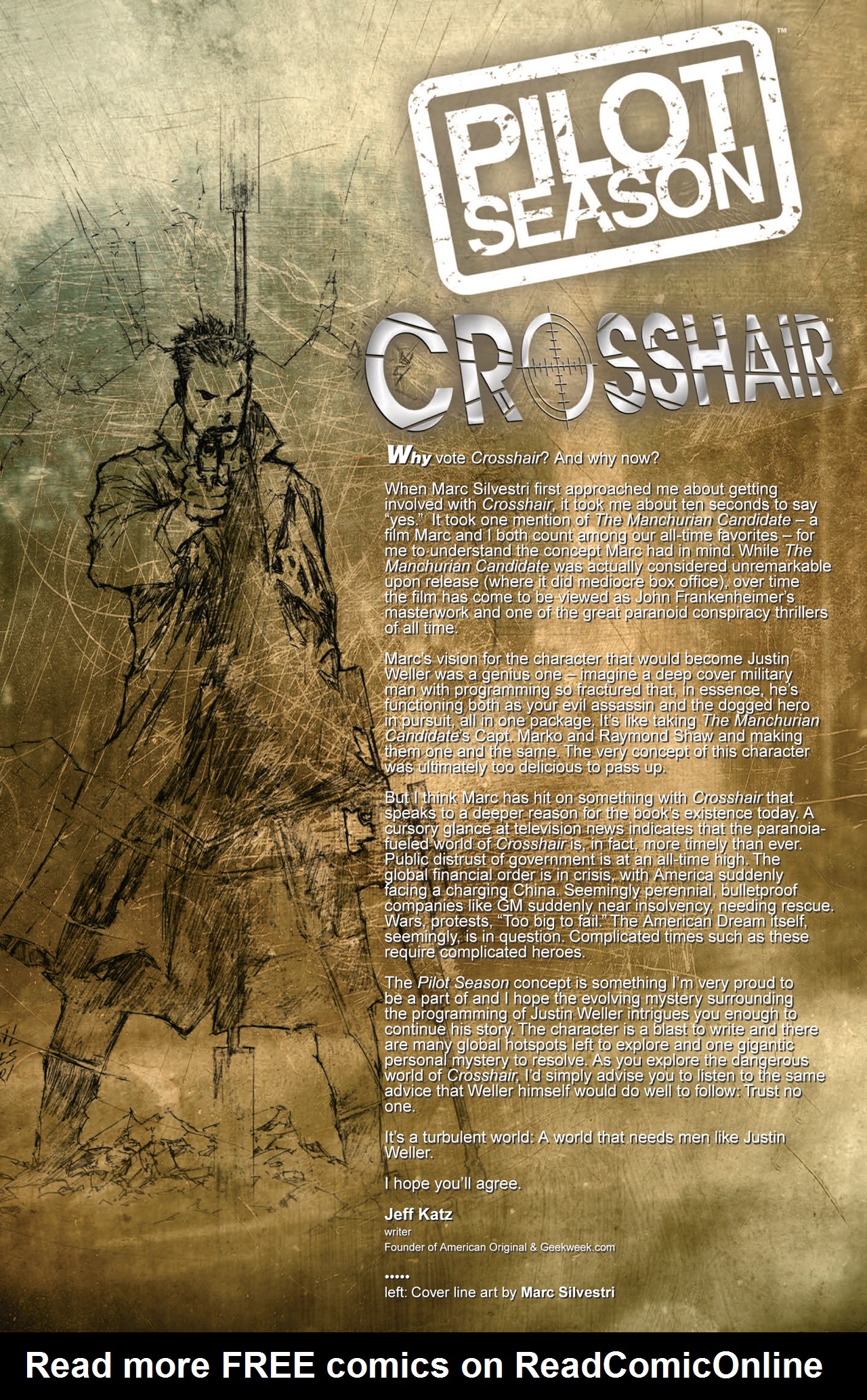 Read online Pilot Season 2010 comic -  Issue # Issue Crosshair - 27