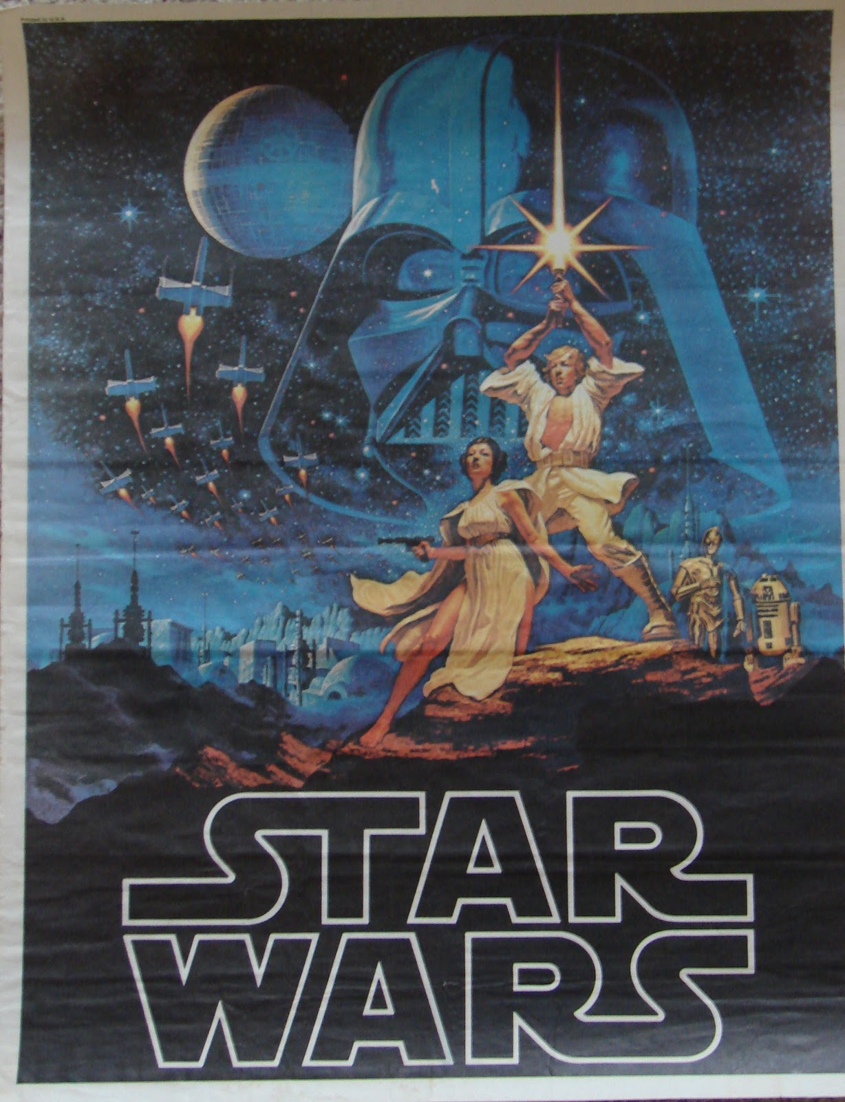 Therefore Having Gone Day 86 Vintage Star Wars Posters (Give)