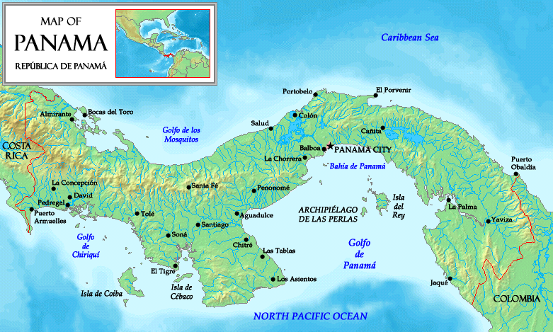 BREVE HISTORIA UNIVERSAL: MAPA DE PANAMA