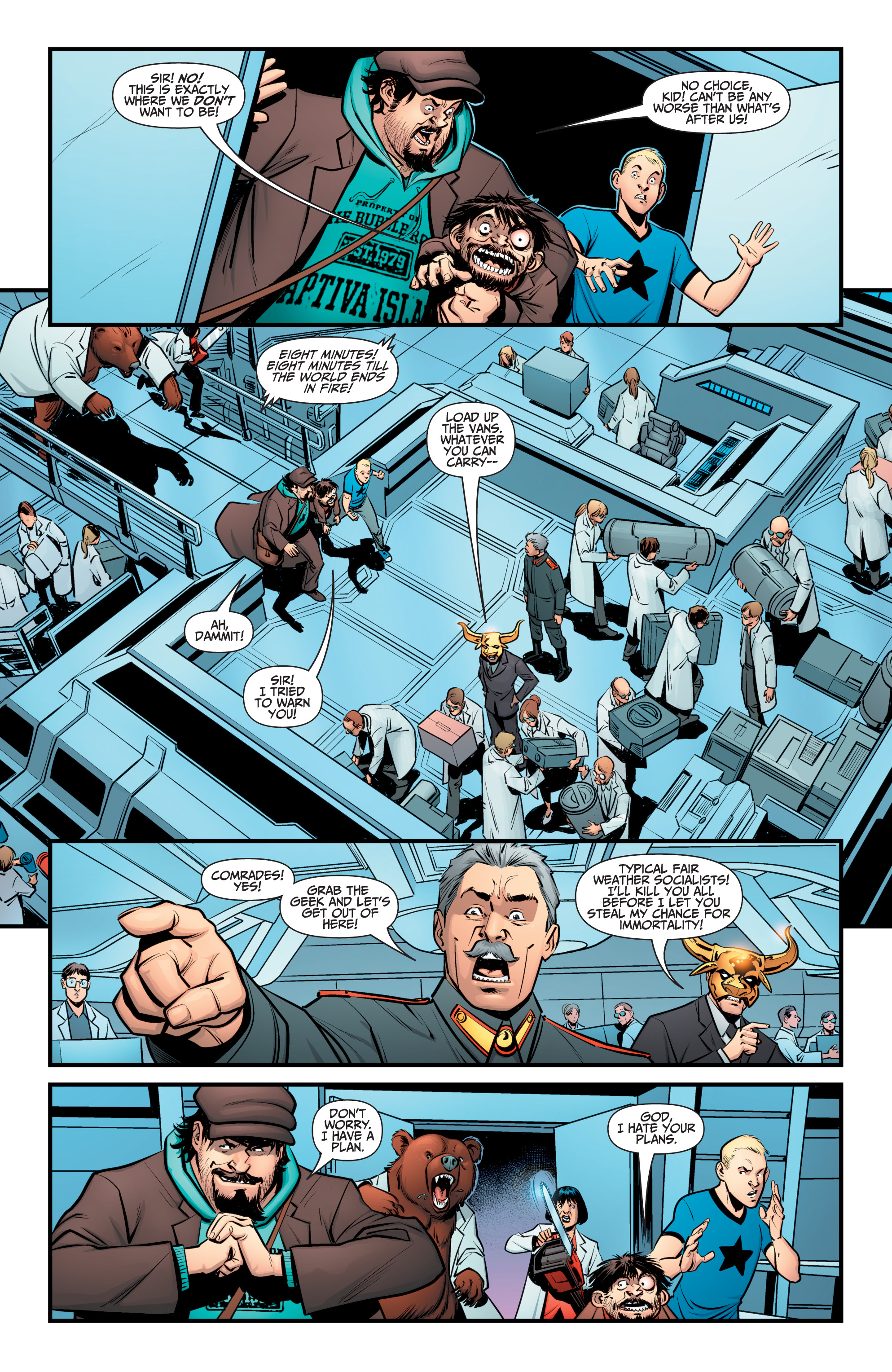 Read online A&A: The Adventures of Archer & Armstrong comic -  Issue #12 - 13