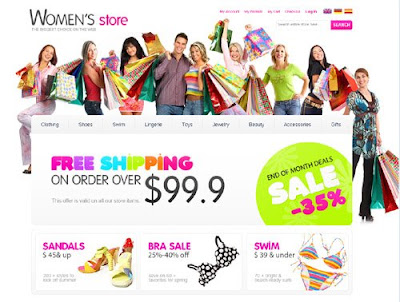 Magento Templates 4U: Magento templates for the Women's Store