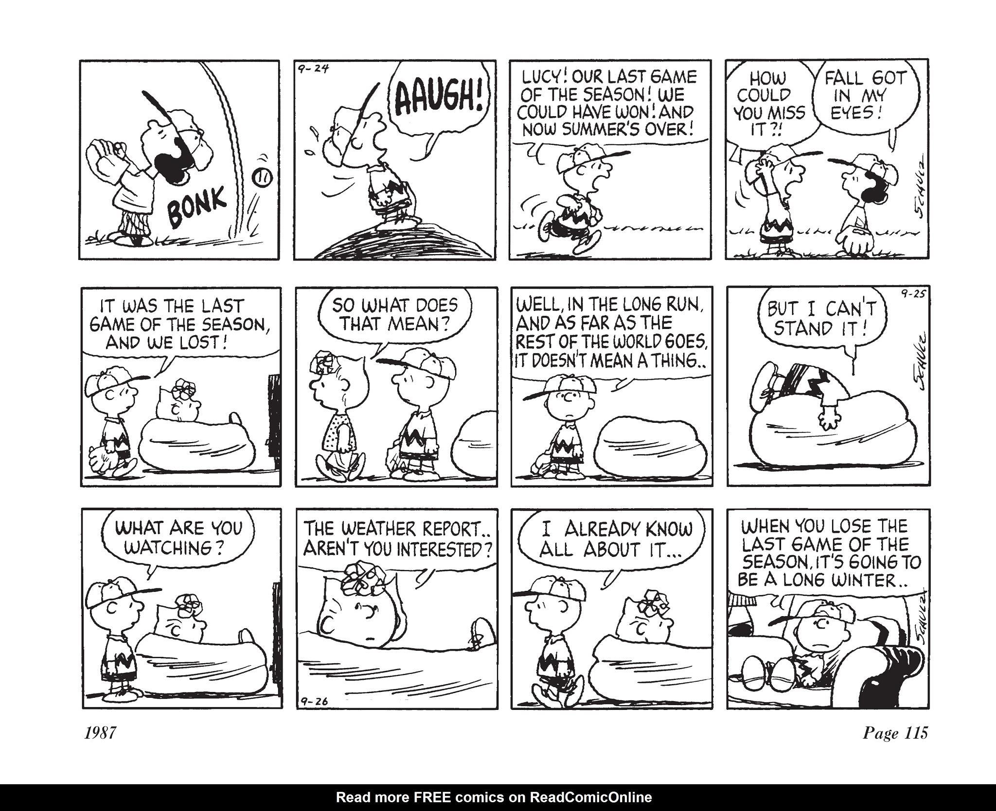 Read online The Complete Peanuts comic -  Issue # TPB 19 - 130