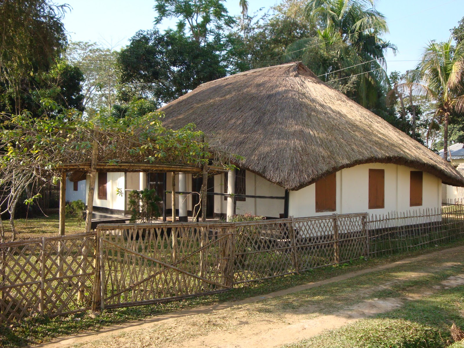 Bangladesh Unlocked THATCHED COTTAGES, BANGLADESH