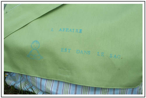 4Lutins: Le sac à Langer