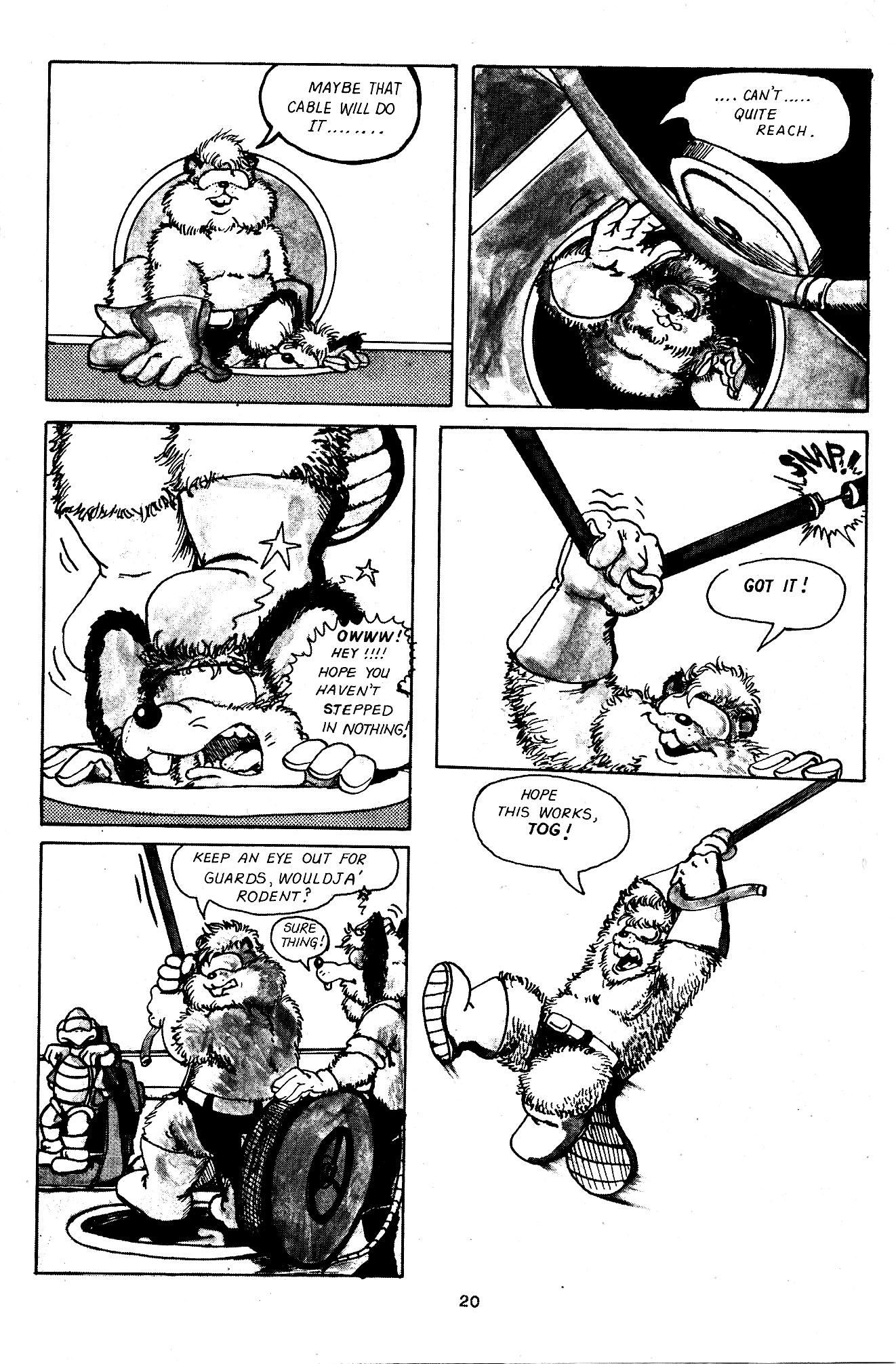 Read online Space Beaver comic -  Issue #1 - 22