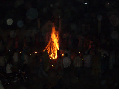 Holi Festivals Photo - Holika Dahan ~ Hindu Festivals