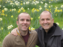 Brad and I at Filoli Gardens March 09
