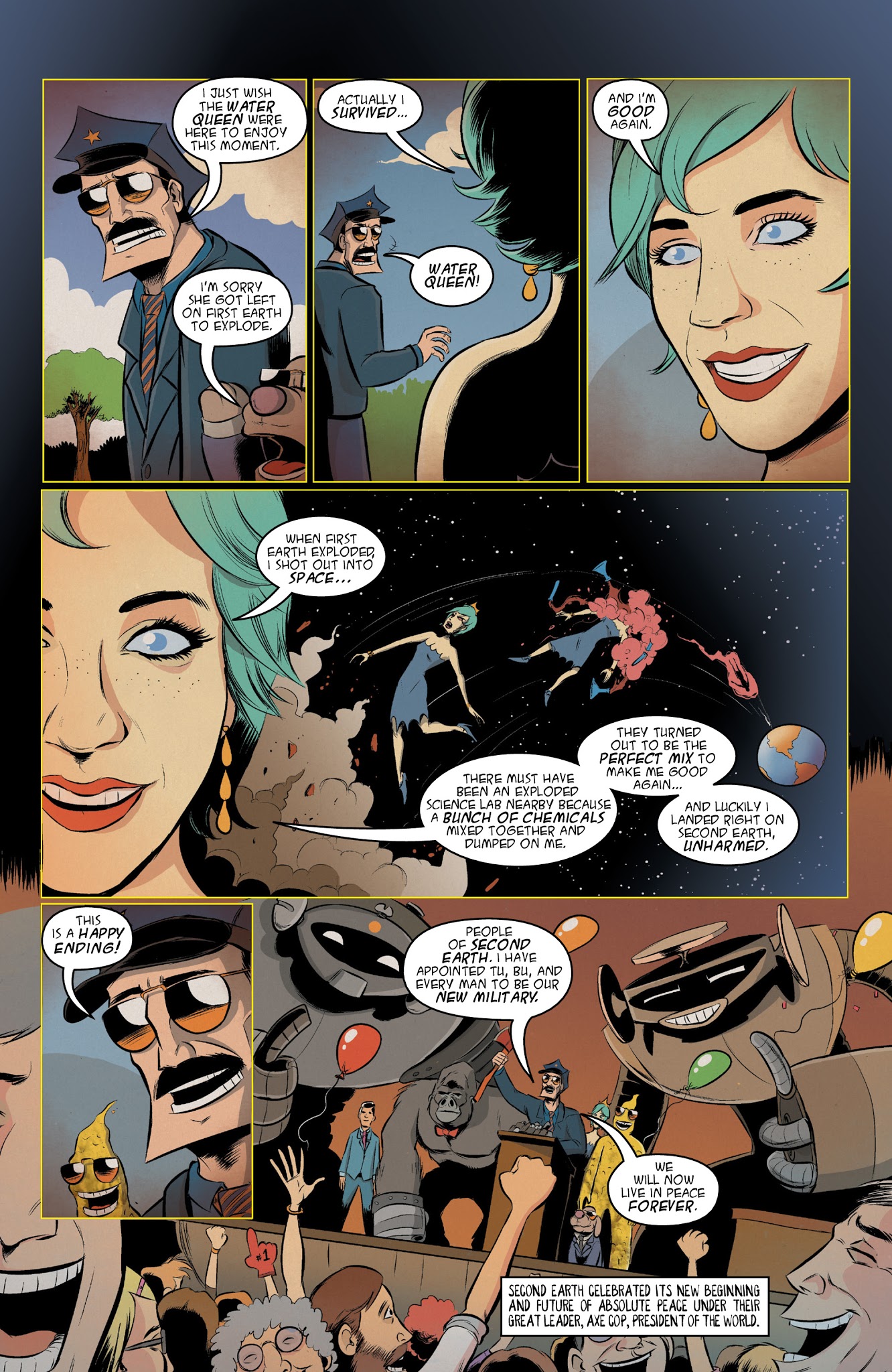 Read online Axe Cop comic -  Issue # TPB 4 - 74