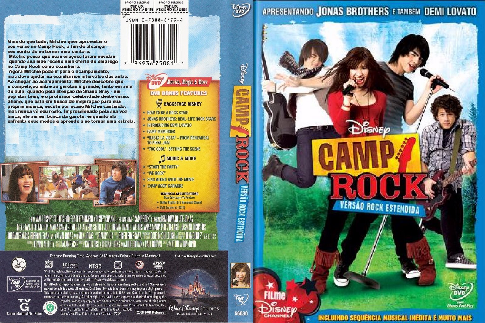 Capa Grátis: Camp Rock 1.