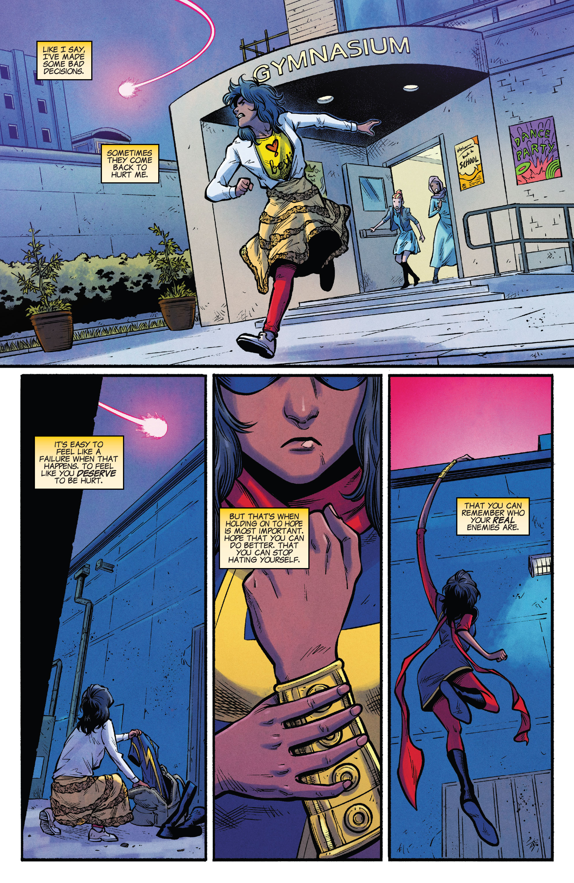 Read online Magnificent Ms. Marvel comic -  Issue #18 - 16