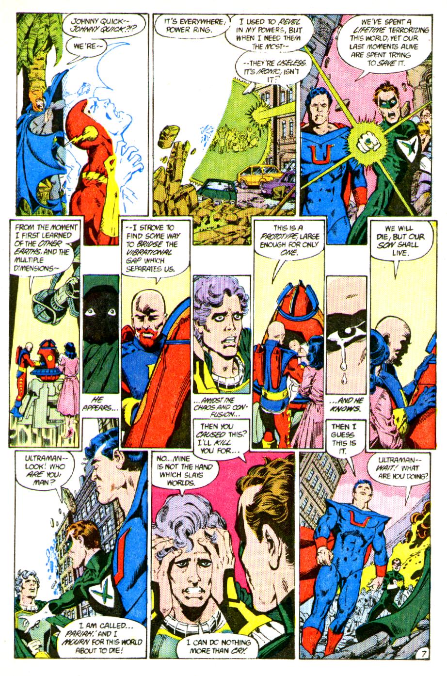 Read online Crisis on Infinite Earths (1985) comic -  Issue #1 - 10