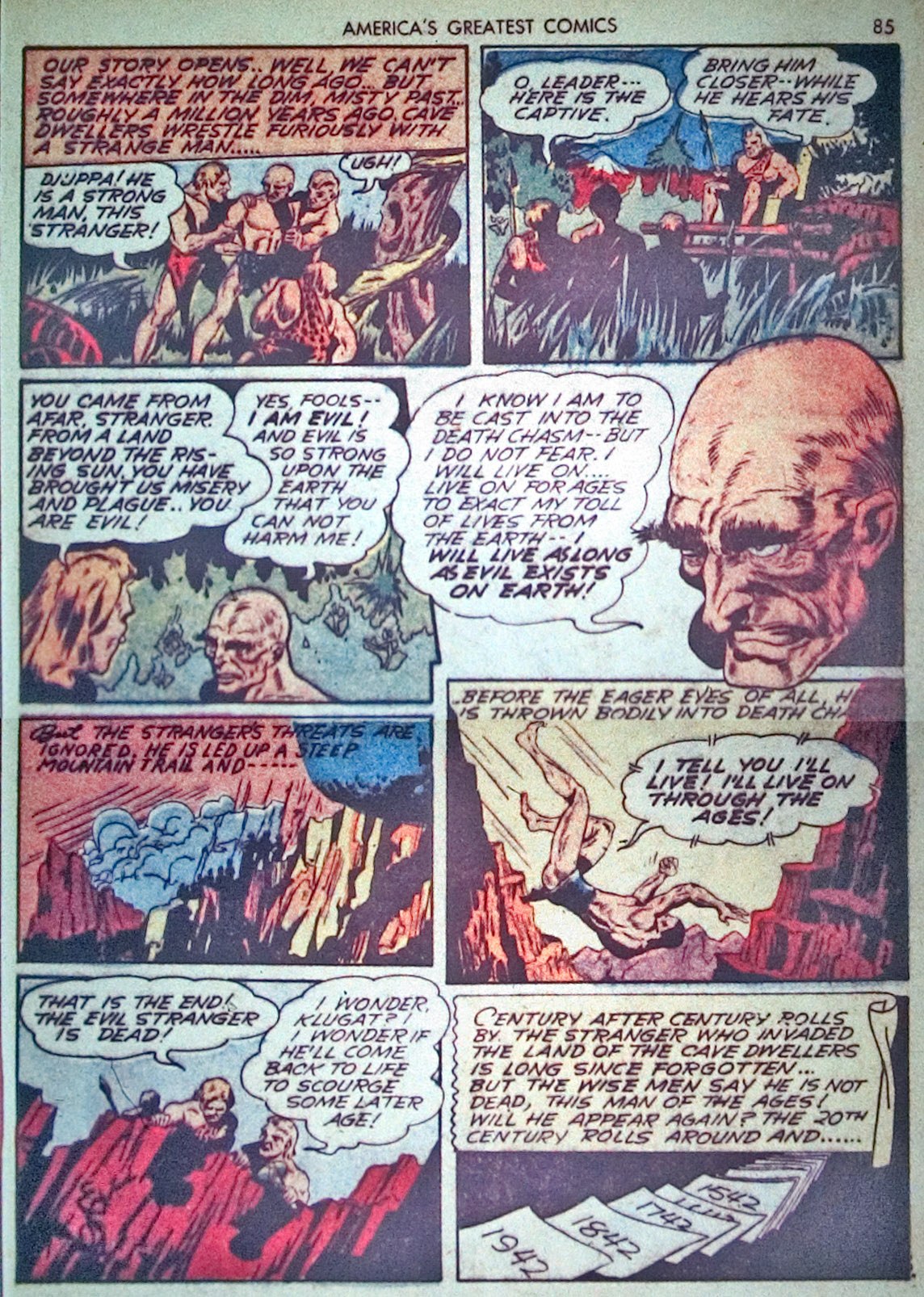 Read online America's Greatest Comics comic -  Issue #3 - 86