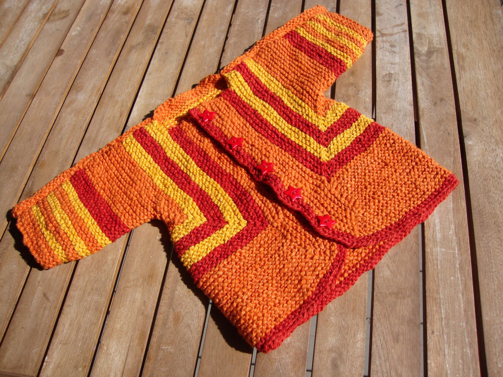 See Sophie Knit FO Easter'S baby surprise jacket