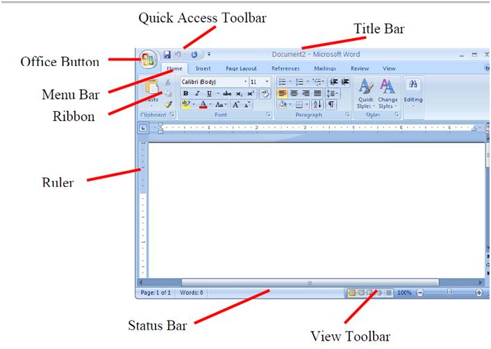 Pengenalan Microsoft Word Campeq Amind+