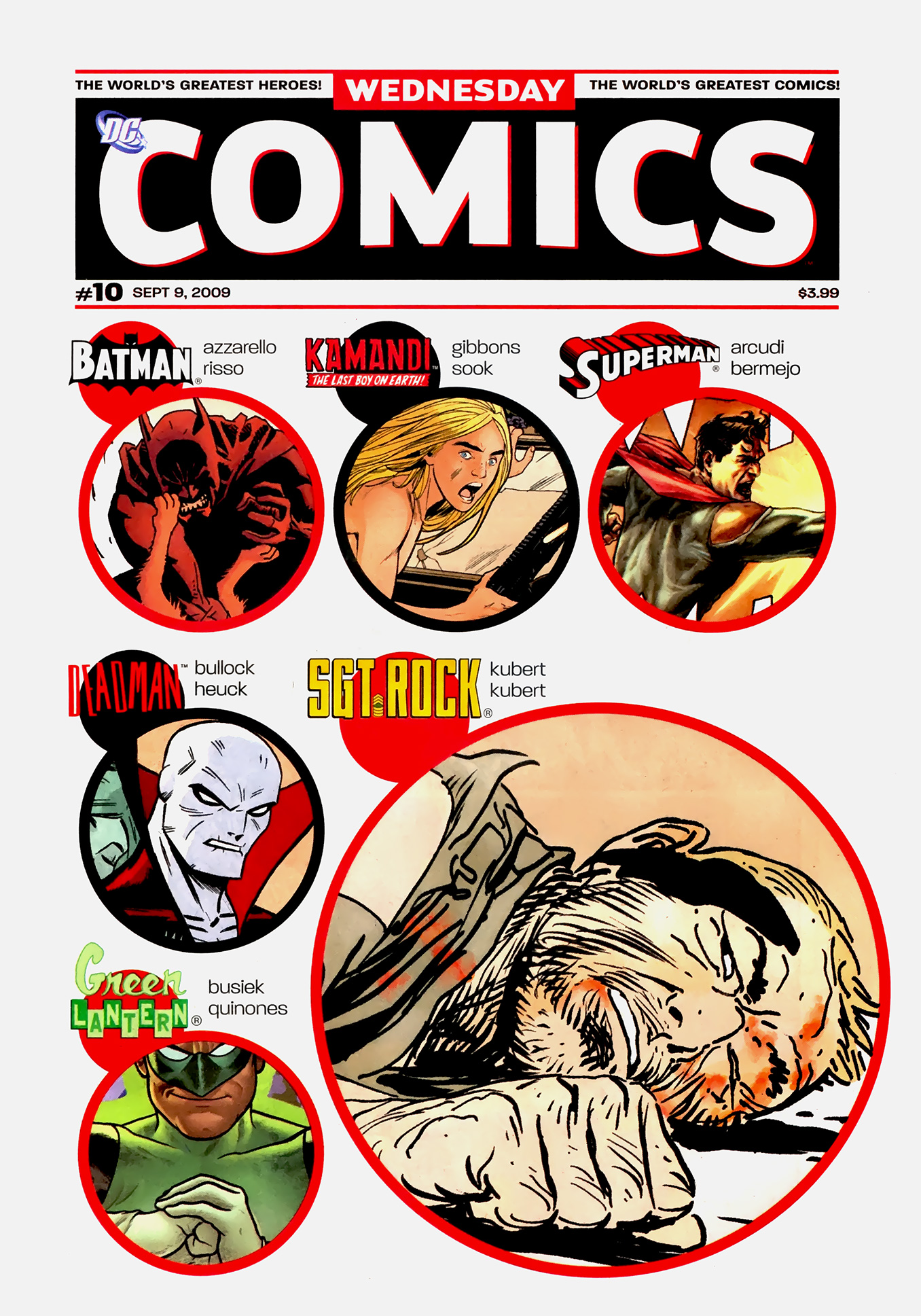 Read online Wednesday Comics comic -  Issue #10 - 1