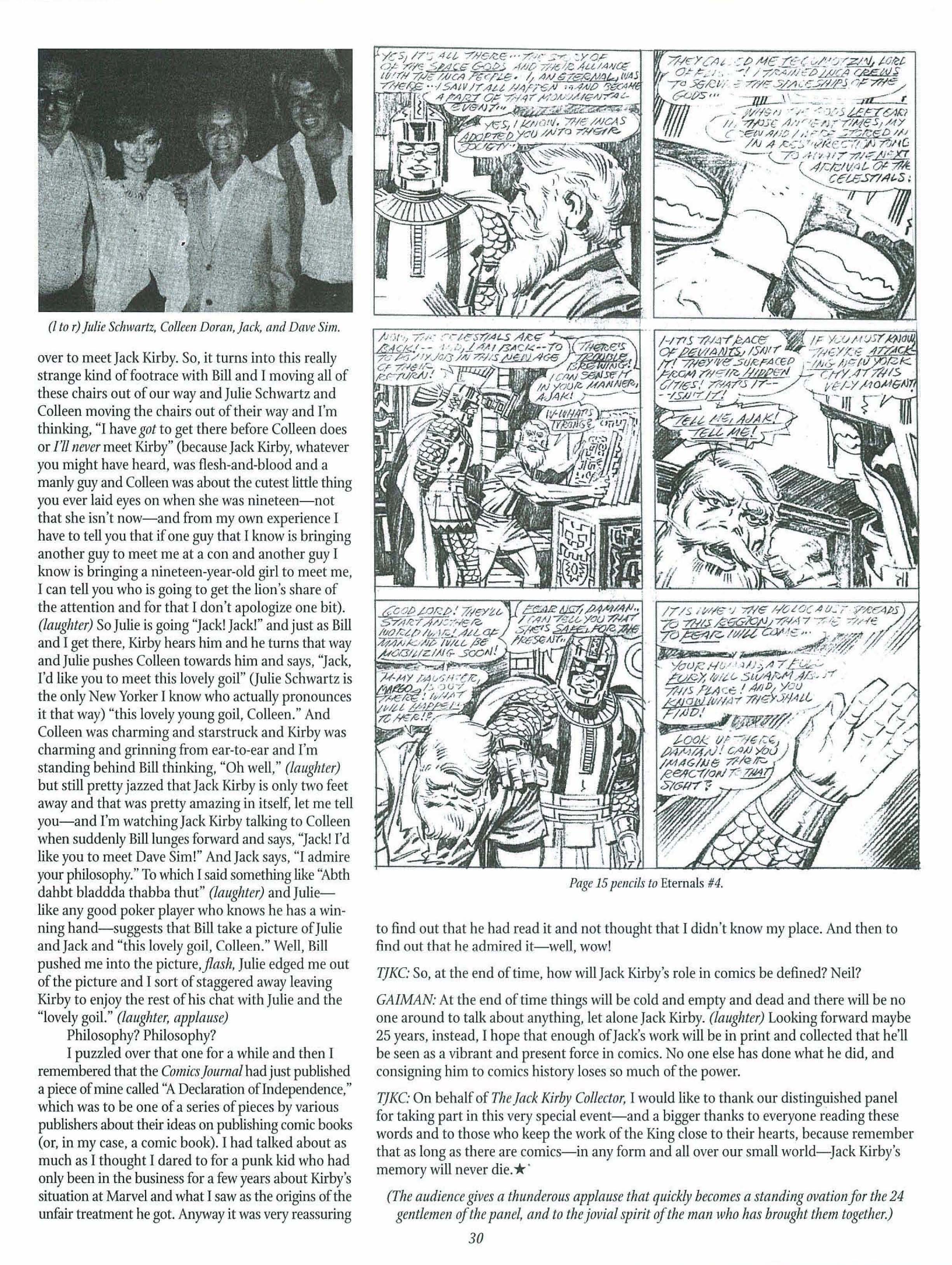 Read online The Jack Kirby Collector comic -  Issue #27 - 30