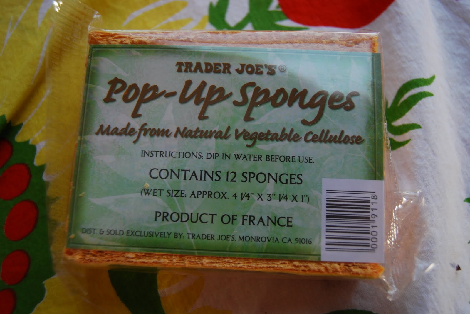 Omma Moments Trader Joe's PopUp Sponges