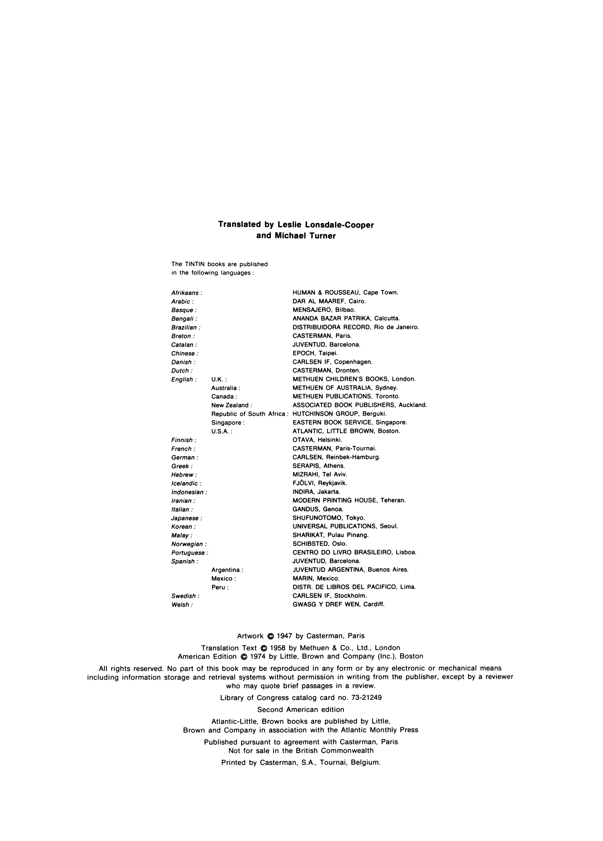 Read online The Adventures of Tintin comic -  Issue #9 - 3