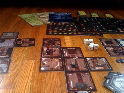 Betrayal at House on the HIll game in play