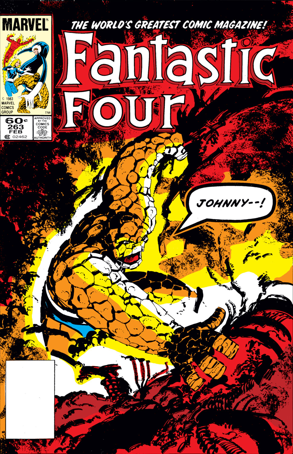 Read online Fantastic Four (1961) comic -  Issue #263 - 1