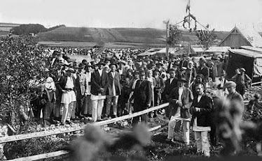 Inaugurarea târgului din Subcetate în 1935