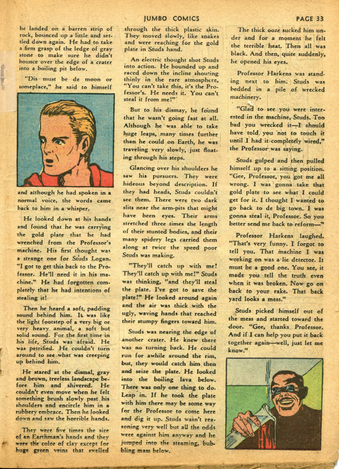 Read online Jumbo Comics comic -  Issue #30 - 35