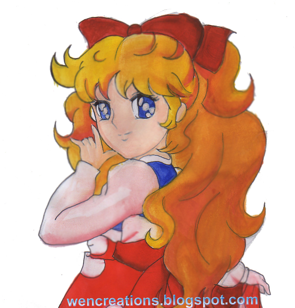 wencreations Drawing of Angie Girl (1811)