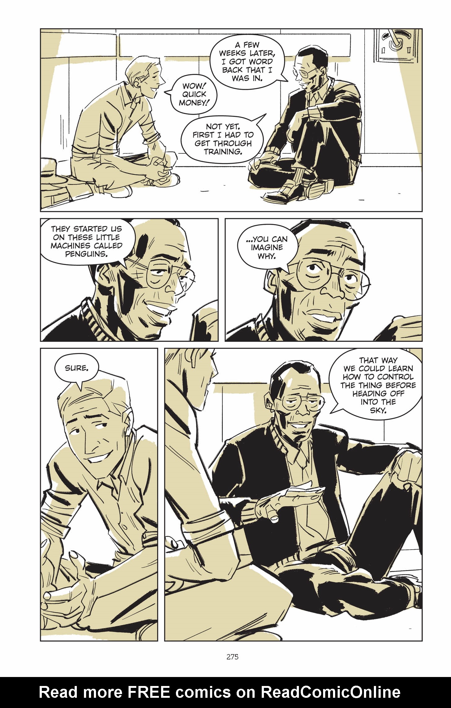 Read online Now Let Me Fly: A Portrait of Eugene Bullard comic -  Issue # TPB (Part 3) - 71