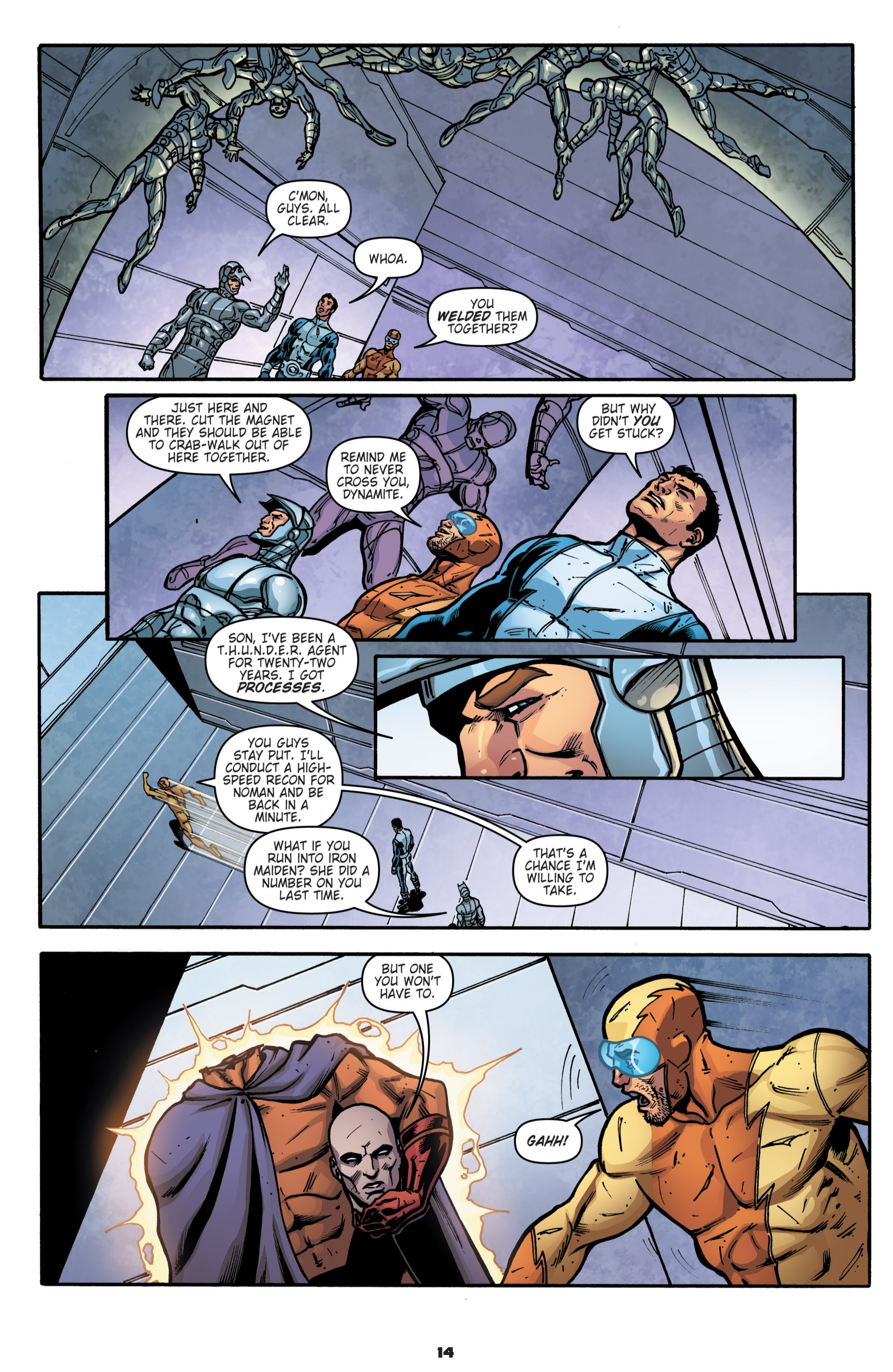 Read online T.H.U.N.D.E.R. Agents (2013) comic -  Issue #3 - 16