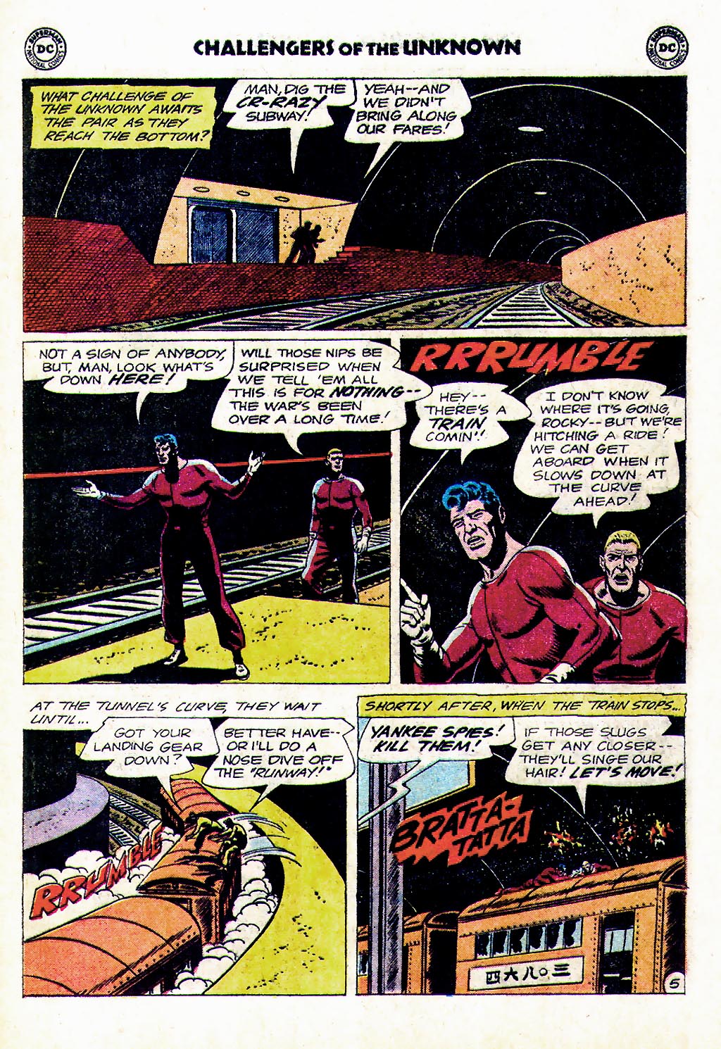 Challengers of the Unknown (1958) Issue #38 #38 - English 25