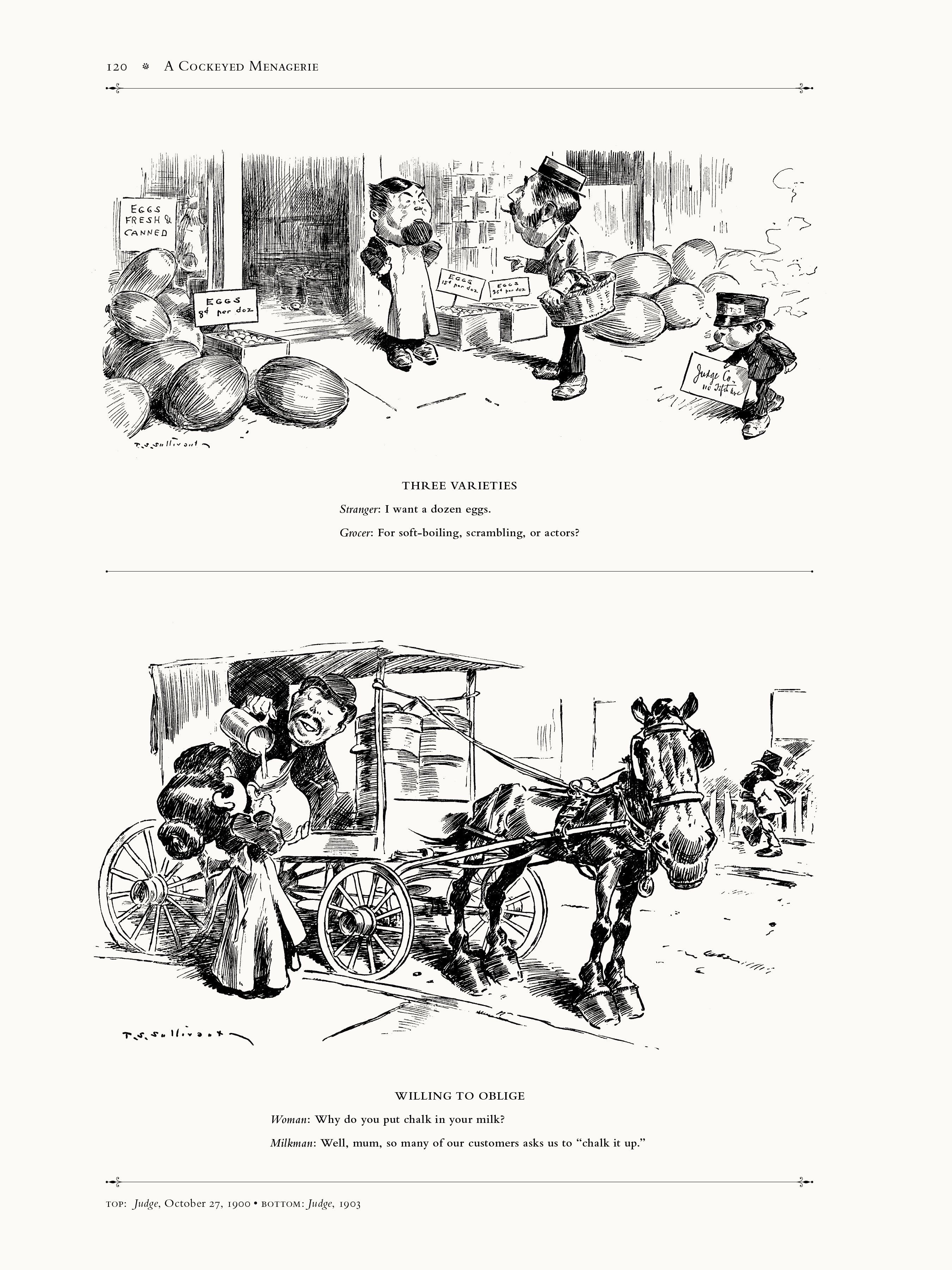 Read online A Cockeyed Menagerie: The Drawings of T.S. Sullivant comic -  Issue # TPB (Part 2) - 35