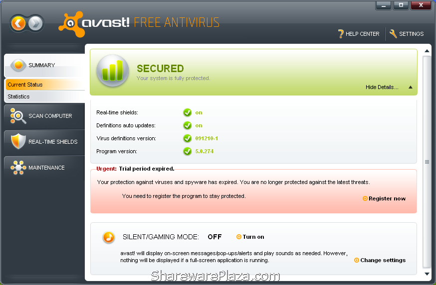 VINO SOFT MEDIA: avast! antivirus Home Edition 5.1.677