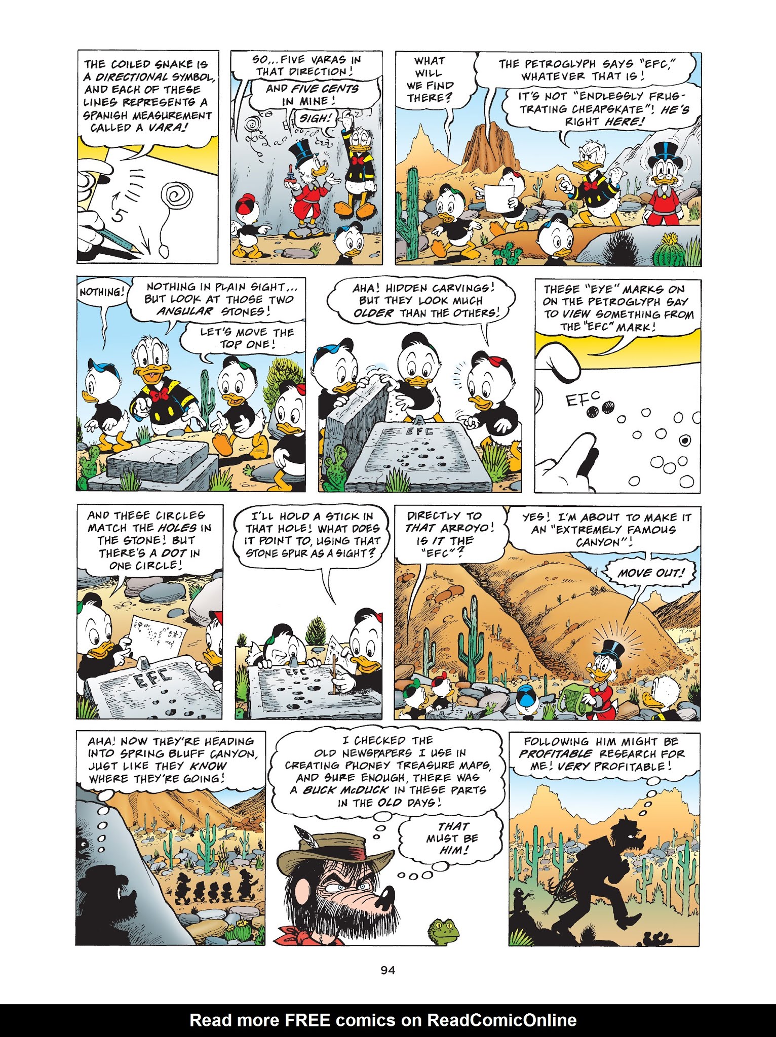 Read online Walt Disney Uncle Scrooge and Donald Duck: The Don Rosa Library comic -  Issue # TPB 8 (Part 1) - 95