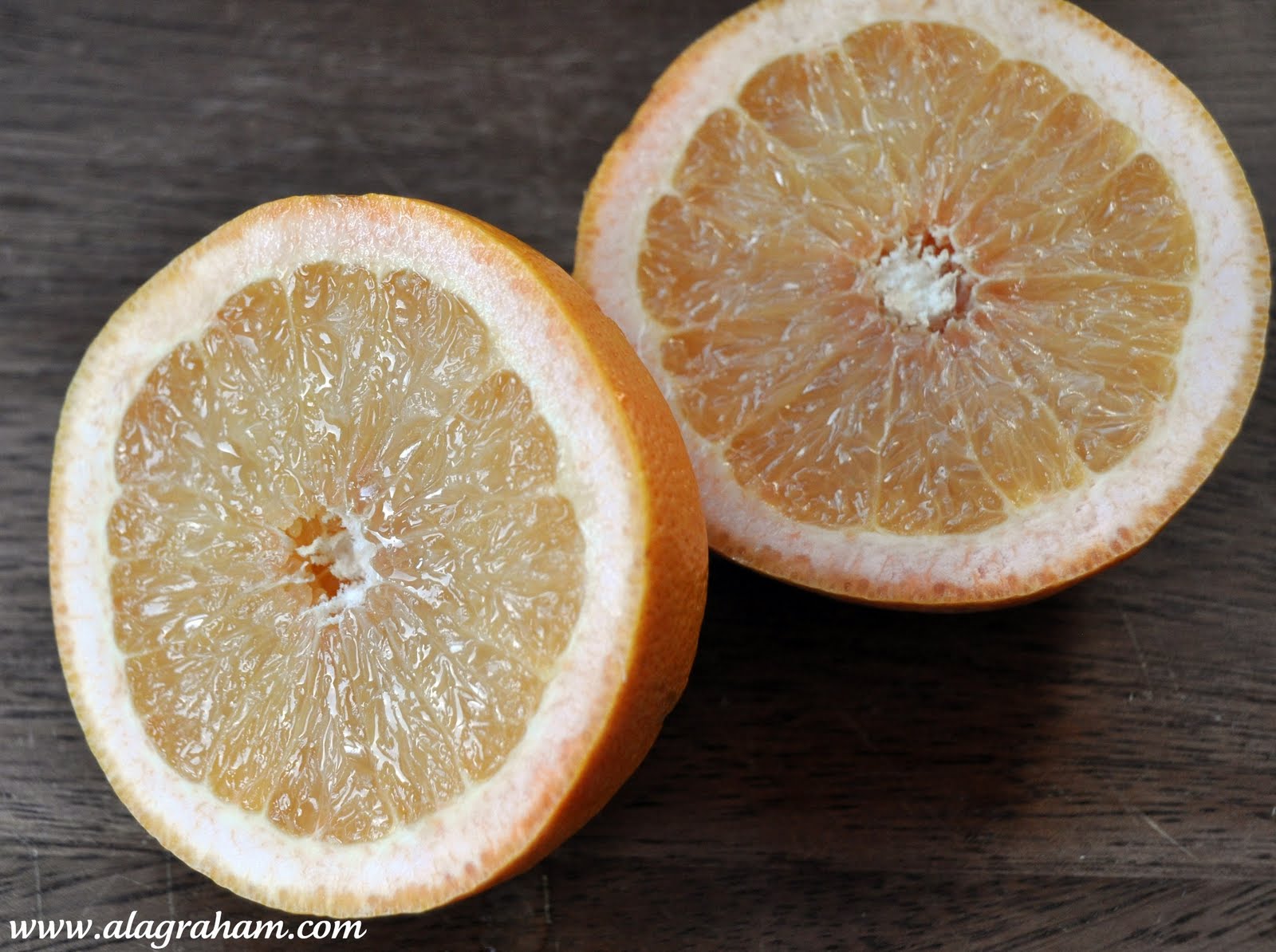 A LA GRAHAM CARAMELIZED GRAPEFRUIT