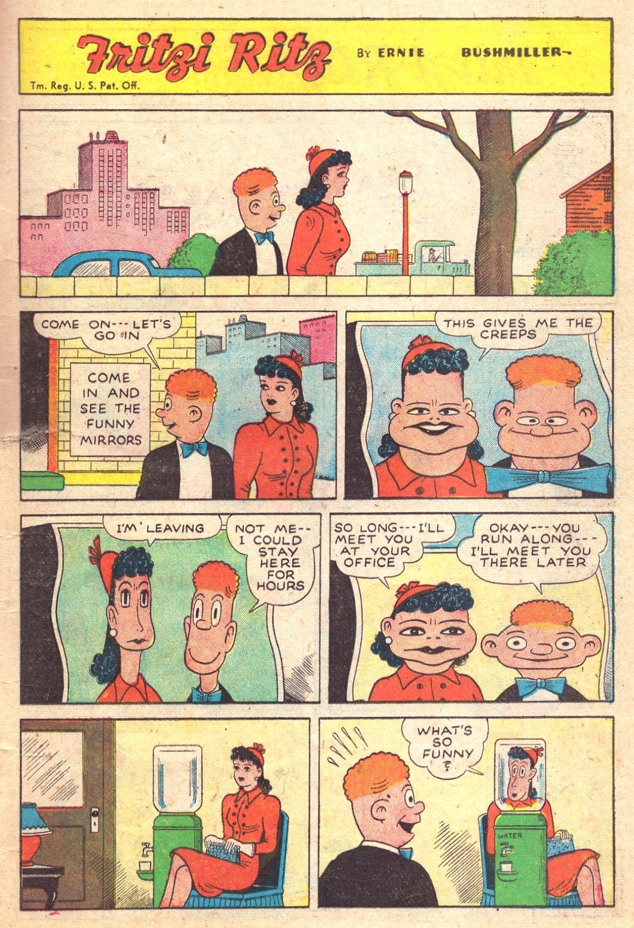 Read online Fritzi Ritz (1948) comic -  Issue #1 - 11