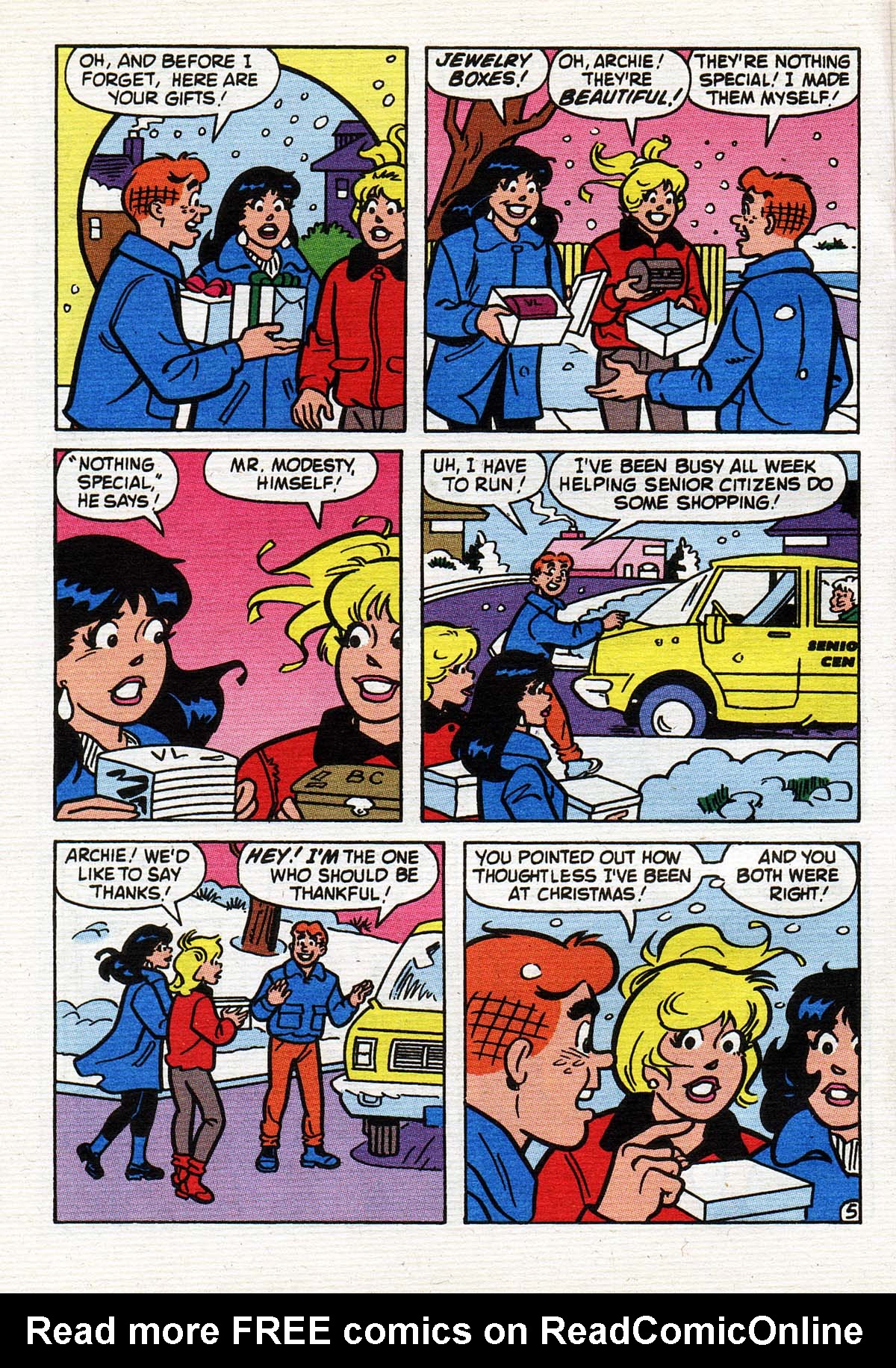 Read online Archie's Holiday Fun Digest comic -  Issue #5 - 24