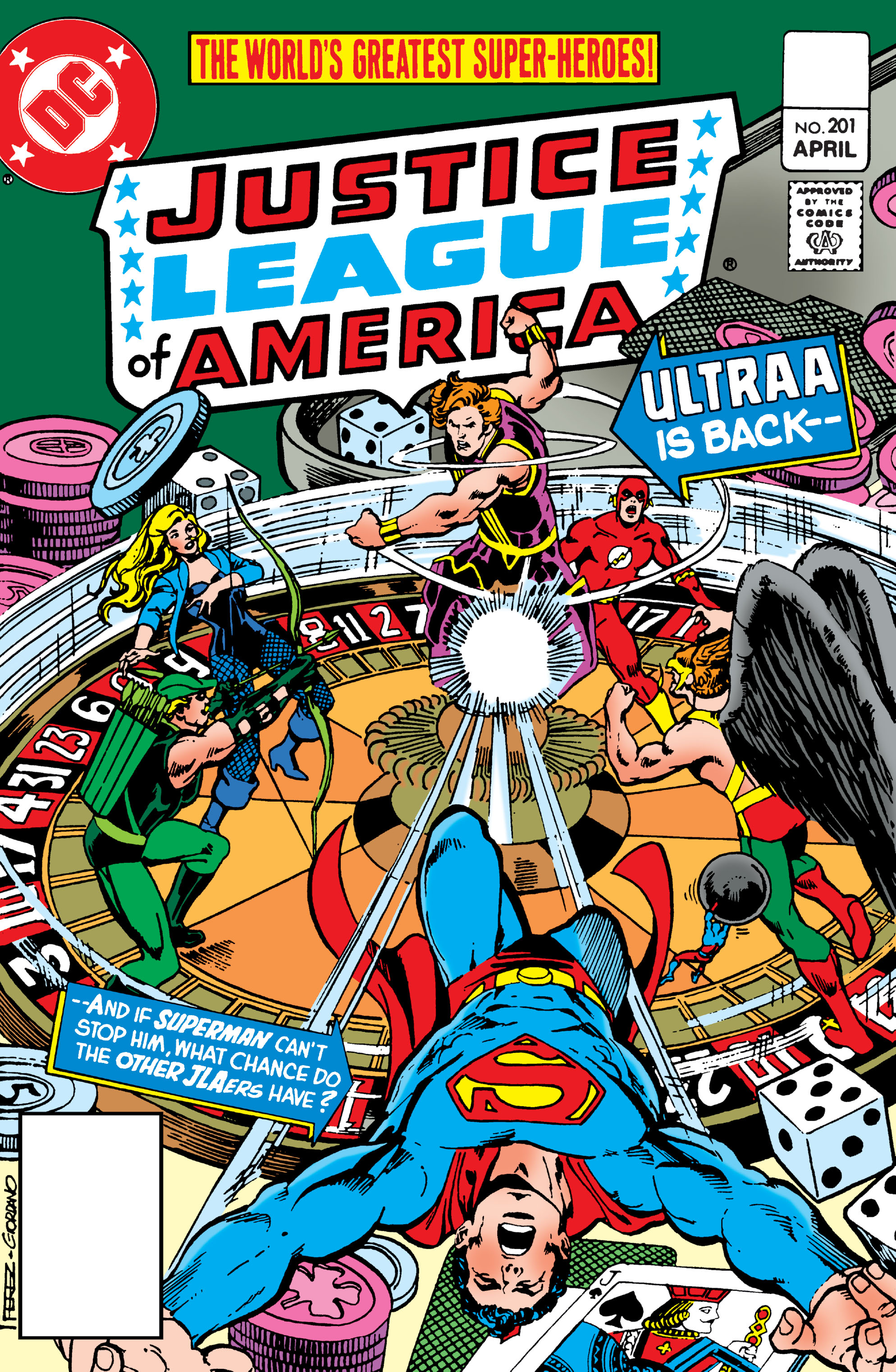 Read online Justice League of America (1960) comic -  Issue #201 - 1