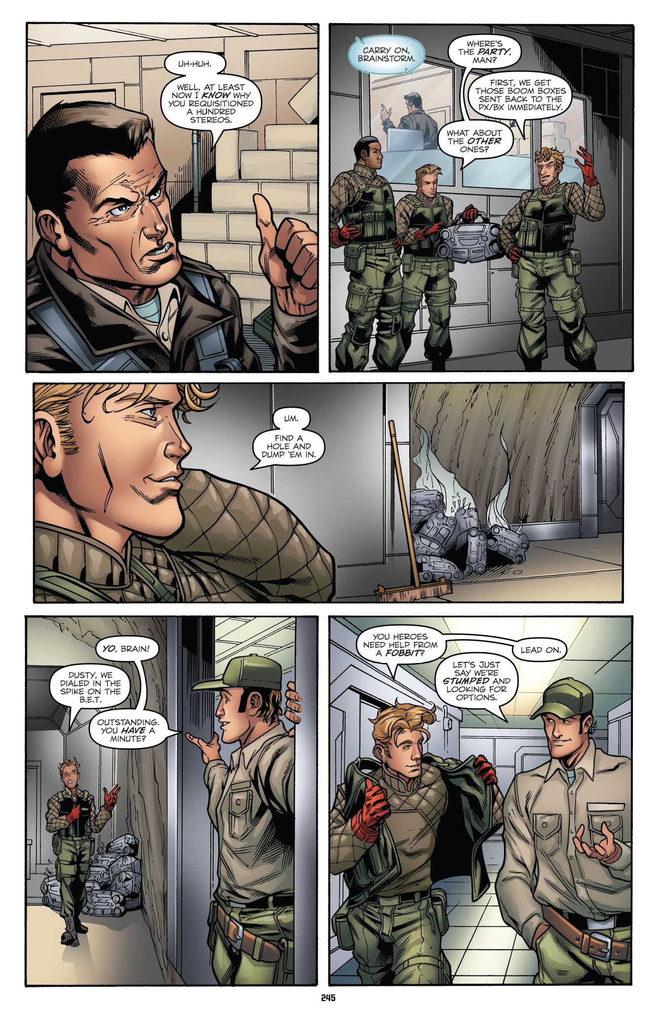 Read online G.I. Joe: The IDW Collection comic -  Issue # TPB 1 - 243